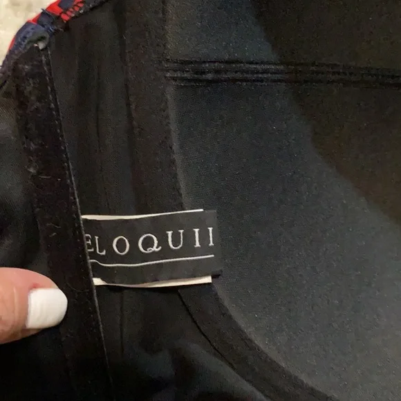 NWT ELOQUII Navy and Red Two Piece Bathing Suit 🔥 - Picture 8 of 10